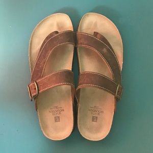 Brown Leather Sandals